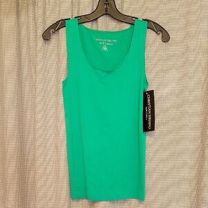 Christian Siriano Green Tank Top